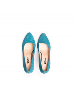 Czółenka Terni Turquoise
