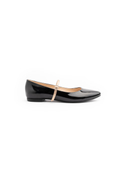 copy of Vitoria Black Ballerinas