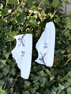 Trampki Sendai Blue Flowers