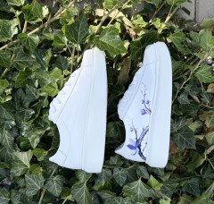 Trampki Sendai Blue Flowers