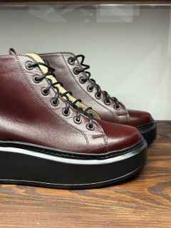 Trampki Sakai Burgundy