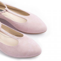 Prato Swarovski Pink Ballerinas