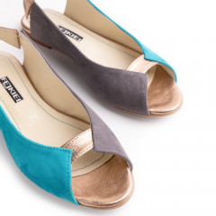 Larisa Turquoise Sandals