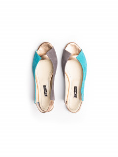 Larisa Turquoise Sandals
