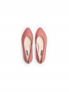 Pinatex Pink Ballerinas